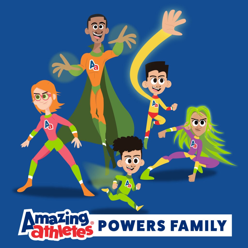 Amazing Athletes Powers Family